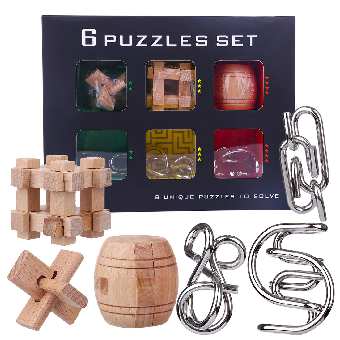 puzzle din metal